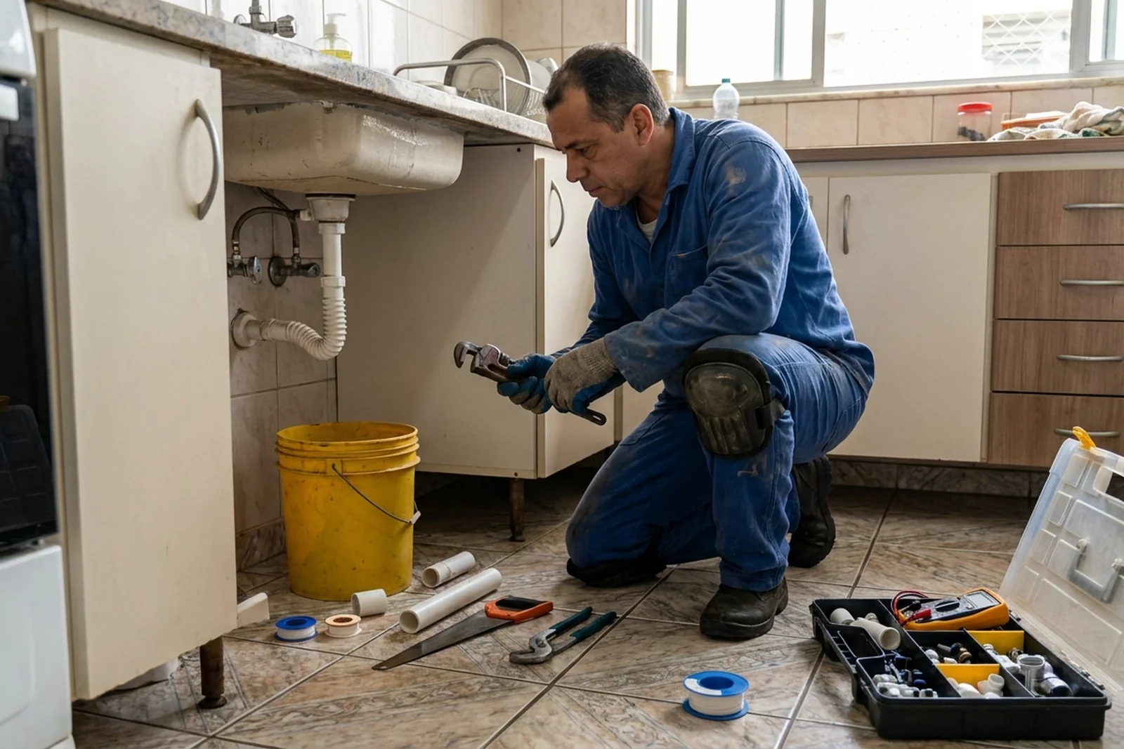 Reparos hidráulicos e detecção de vazamento em Joinville-SC